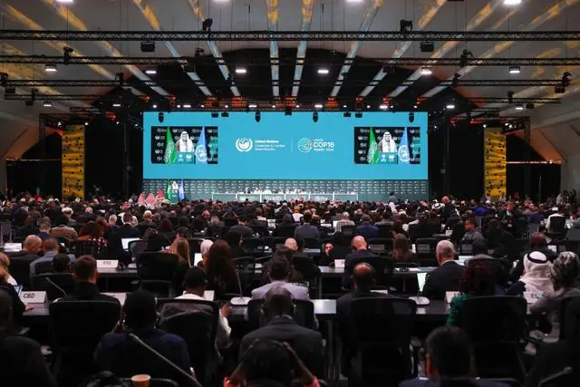 UNCCD COP16在沙特首都利雅得開幕，力鼎清道夫在中國館展出！1